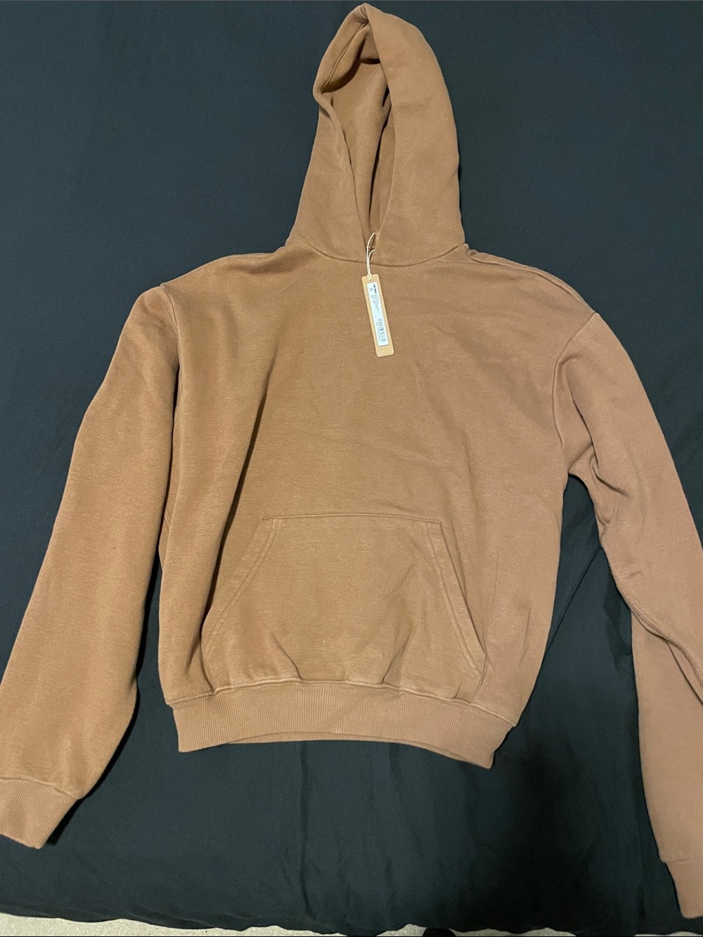 Bison cotton fleece classic pullover hoodie